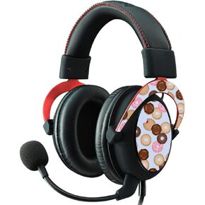 MightySkins Skin Compatible with Kingston HyperX Cloud II Gaming Headset - Donut Binge | Protective, Durable, and Unique Vinyl Decal wrap Cover | Easy to Apply, Remove | Made in The USA
