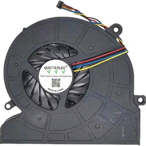Replacement New CPU Cooling Fan for HP Pavilion 23-G152CN PRO ONE 400 G1 AIO Touch 21H 21-H116 21-H013W AIO 23H 23G 23-g013w 23-P129 AiO Omni 100 100-5052 AIO Series 739391-001 DC12V Fan