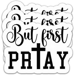 (3PCS) No Worries God Got Me Sticker for Christian, Jesus Lovers, God Lovers, Prayers, Bible Verse Decorate Books Laptops Tumblers Water Bottles Kindles, Waterproof Vinyl Decals 3'' x 2.3"