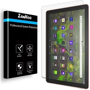For Fire HD 10 (13th/11th Gen, 2023/2021), HD 10 Plus (2023/2021), HD 10 Kids/Kids Pro (2023/2021) Anti Blue Light Tempered Glass Screen Protector, Eye Protection