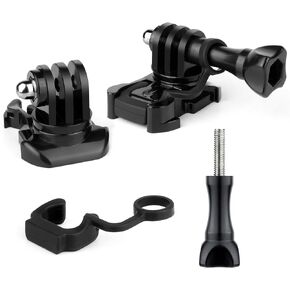 360 Degree Rotate Buckle Mount for GoPro Swivel Mount Adapter with Thumb Screw Accessories Kit for GoPro Hero 13 12 11 10 9 8 7 6 5 4 3