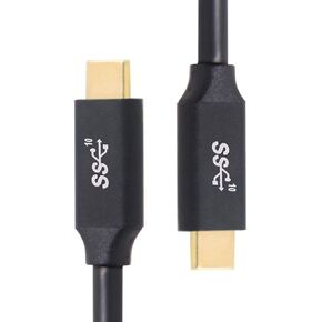 Cablecc 50-200cm 10Gbps USB-C USB 3.1 Type C Gen2 Male to Male Data 100W Cable with E-Marker (150cm)