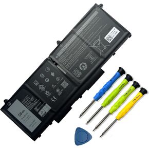 07KRV Laptop Battery Replacement for Dell Latitude 3570 5530 5430 5330 Recision 3570 P104F P104F005 P137G P137G005 Series Notebook 0H4PVC H4PVC O7KRV 15.2V 58Wh