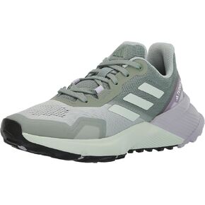 adidas Women's Terrex Soulstride Sneaker, Silver Green/Crystal Jade/Silver Dawn, 9.5