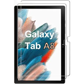 VIESUP Screen Protector for Samsung Galaxy Tab A8 10.5-INCH (2021) SM-X200 SM-X205 SM-X207, [2PACK] 9H Hardness Ultra Clear Anti Scratch Tablet Screen Tempered Glass for Galaxy Tab A8 10.5" (2021)