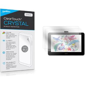 BoxWave Screen Protector Compatible with Wacom One - ClearTouch Anti-Glare (2-Pack), Anti-Fingerprint Matte Film Skin for Wacom One