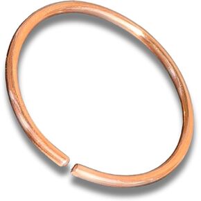 Hand Crafted 100% Pure Copper Medicine Bracelet.Made with Solid & High Gauge Copper.Helps Reducing Joint Pain, Stiffness, Joint Related Inflammation &Skin Allergies. Enhance Your Well-Being in Style