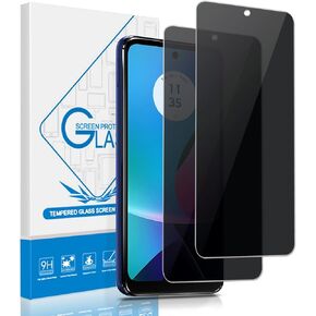 عبوة من قطعتين من YMO لهاتف Motorola Moto G Play 2023 واقي شاشة الخصوصية (ليس لعام 2022)، طبقة حماية للشاشة من الزجاج المقسى بدرجة 9H مضادة للتجسس، سهلة التركيب، خالية من الفقاعات، مضادة للخدش in Kuwait