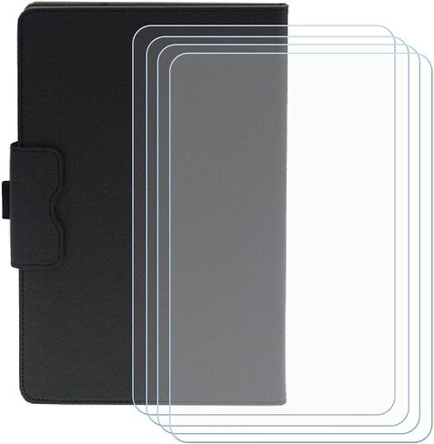 LCEHTOGYE Cover for Acer Iconia Tab P10 (10,4") + HD Tempered Glass,Shell BracketBumper Protective Back Case - Anti-Scratch Screen Protector - XHY -Black in Saudi Arabia