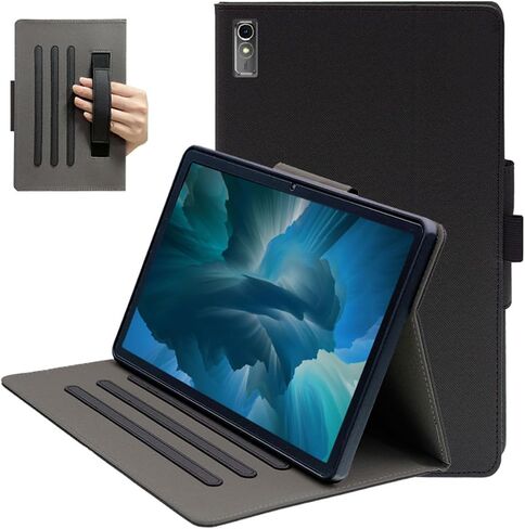 غطاء LCEHTOGYE لجهاز Acer Iconia Tab P10 (10,4") + زجاج مقسى عالي الدقة، جراب خلفي واقٍ من الصدمات - واقي شاشة مضاد للخدش - XHY - أسود in Saudi Arabia