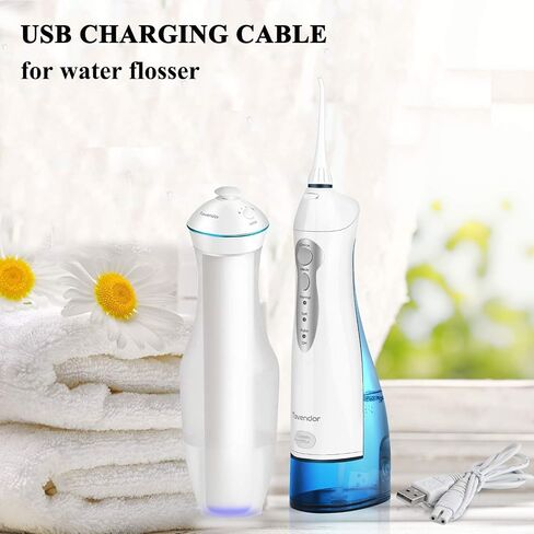 Tovendor 5V/1A USB Charging Cable Water Flosser, USB Charging Cord Replacement Parts in Saudi Arabia