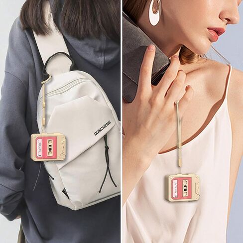 KOREDA Compatible with AirPods Case Cover with Cleaner Kit, Funny Cassette Tape Design Case for AirPod 1st/2nd Generation Charging Case, Cute Cartoon Silicone Protective Case for Apple AirPods in Kuwait