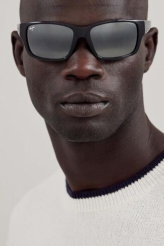 Maui Jim Men's Mangroves Polarized Wrap Sunglasses in Kuwait