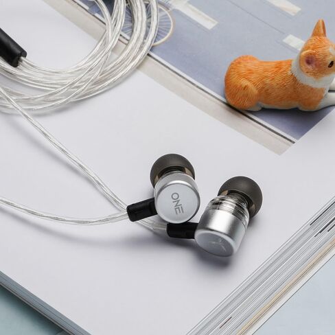 سماعات أذن HiFiGo TANCHJIM واحدة مقاس 10 مم ديناميكية HiFi، هيكل تجويف خلفي ثلاثي مركب حاصل على براءة اختراع (النوع C مع ميكروفون) in Kuwait