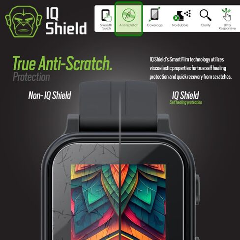 IQ Shield (6-Pack) Screen Protector TPU Compatible with GABB Watch 3 in Saudi Arabia
