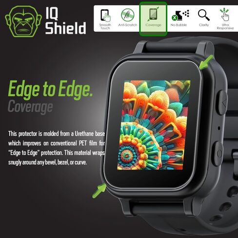 IQ Shield (6-Pack) Screen Protector TPU Compatible with GABB Watch 3 in Saudi Arabia