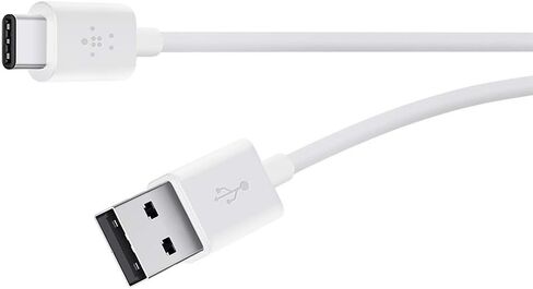 بلكين USB-IF معتمد 2.0 USB-A إلى USB-C (USB نوع C) كابل شحن، 6 أقدام / 1.8 متر، أسود in Saudi Arabia