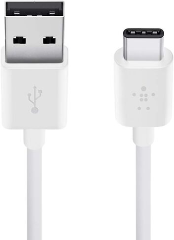 بلكين USB-IF معتمد 2.0 USB-A إلى USB-C (USB نوع C) كابل شحن، 6 أقدام / 1.8 متر، أسود in Saudi Arabia