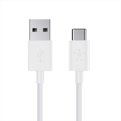 بلكين USB-IF معتمد 2.0 USB-A إلى USB-C (USB نوع C) كابل شحن، 6 أقدام / 1.8 متر، أسود in Saudi Arabia