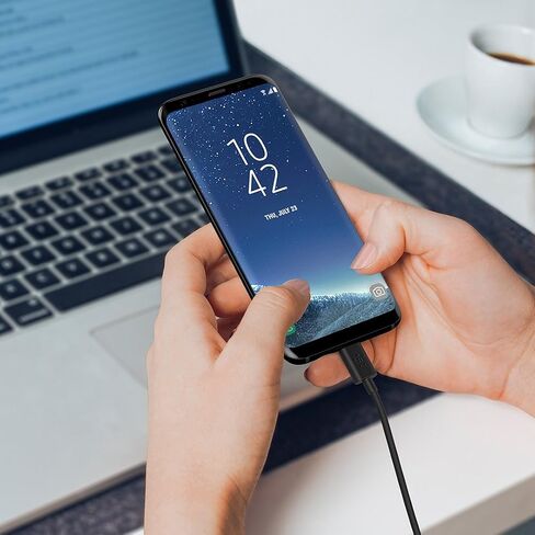بلكين USB-IF معتمد 2.0 USB-A إلى USB-C (USB نوع C) كابل شحن، 6 أقدام / 1.8 متر، أسود in Saudi Arabia