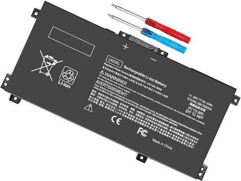 LK03XL L09281-855 Battery Replacement for HP Envy X360 15m-cn0xxx 15-cn0xxx 15-cn1xxx 15m-cn0012dx 15m-bp1xx 15m-bq121dx 15-cp0xxx 15-cr0xxx 17m-ce0013dx 17m-ae111dx 17m-bw0013dx 17T-CE100 LK03052XL in Saudi Arabia