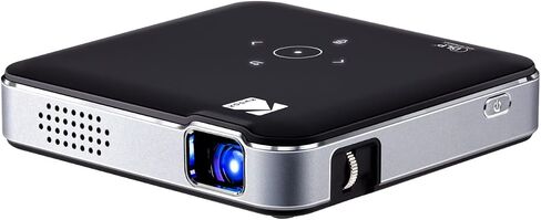 جهاز عرض KODAK Luma 150 Mini Pocket Pico - بطارية ومكبر صوت مدمجين باللون الأسود، يدعم 1080 بكسل جهاز عرض السفر والفيديو LED DLP اللاسلكي المحمول، يتصل بأجهزة iPhone وAndroid in Kuwait