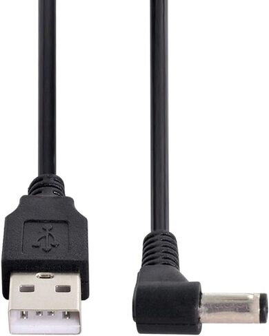 Chenyang USB 2.0 Type A Male to 5.5 x 2.5mm DC 5V Power Plug Barrel Connector Charge Cable 80cm in Saudi Arabia