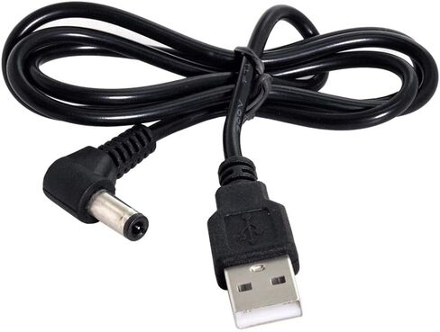 Chenyang USB 2.0 Type A Male to 5.5 x 2.5mm DC 5V Power Plug Barrel Connector Charge Cable 80cm in Saudi Arabia