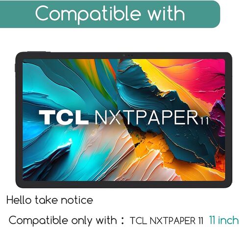 KEANBOLL 2 Pack Designed for TCL Tab 11 & TCL NxtPaper 11 Tablet Tempered Glass Screen Protector (11 inch), Ultra Clear 9H Hardness Scratch Resistant Shield in Saudi Arabia