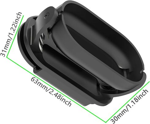 Action Camera Bracket Cap Clip Mount Shoulder Strap Attachment for Insta360 GO 3 Sports Camera in Saudi Arabia