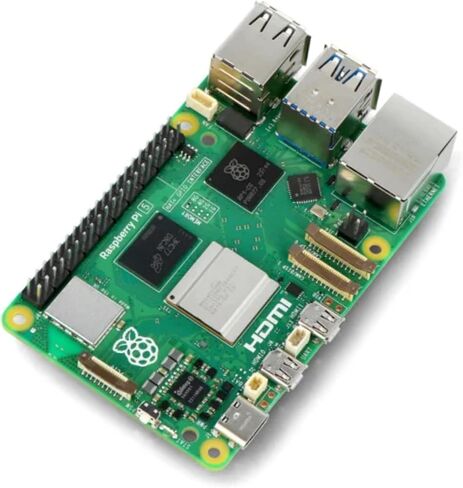 Raspberry Pi 5 4GB Single Board 2.4GHz Quad-core Cortex-A76 64-bit Arm (4GB Board) in Saudi Arabia