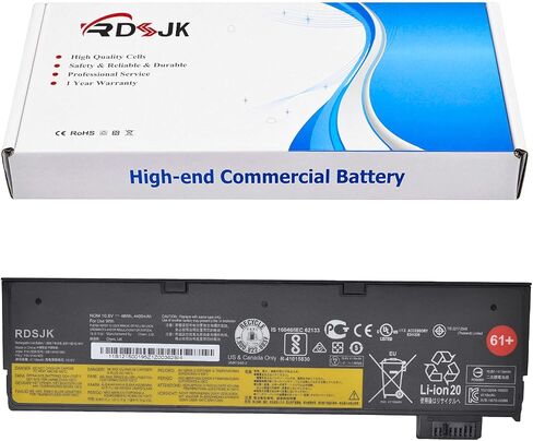 01AV425 01AV426 01AV490 01AV491 01AV492 بطارية كمبيوتر محمول لينوفو ثينك باد T470 T570 T480 T580 P51S P52S A475 A485 TP25 سلسلة 61 + 4X50M0881 SB10K97582 SB10K97583 SB10K97585 61 01AV427 61++ 10.8 فولت 48 وات في الساعة in Saudi Arabia