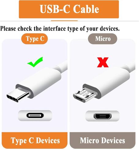 سلك كابل شاحن سريع 3A سريع 6.6 قدم من النوع C لهاتف Samsung Galaxy Tab A7 10.4 بوصة 8.7 بوصة، Tab A8 10.5 بوصة، Tab A9+؛ S8/S7/ S7+/S6/S5e/S4، Tab A 10.1 بوصة/8.0 بوصة/8.4 بوصة /10.5 بوصة SM-T510/380/307 سلك كابل شحن USB-C in Kuwait