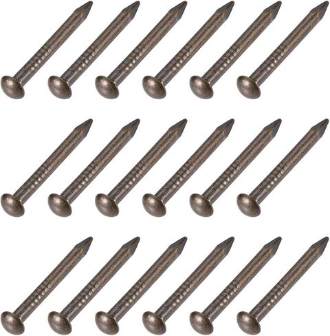 Small Nails (2x15mm) 60pcs, Brass Tiny Hardware Nails - for Household Woodworking, Bronze Tone in Saudi Arabia