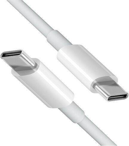 Charger Cord for iPhone 15/15 Pro/15 Plus/15 Pro Max, USB C to USB C Cable 5 Feet, 3A Fast Charging, White in Kuwait