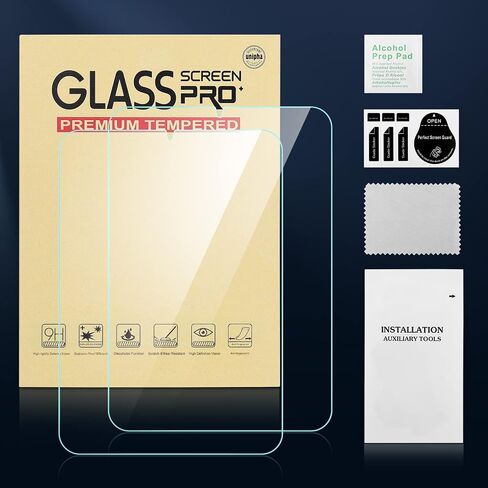 واقي شاشة DTTO لجهاز iPad mini 6 (8.3 بوصة، إصدار 2021)، طبقة شاشة من الزجاج المقوى 9H لجهاز iPad Mini الجيل السادس A2567 / A2568 / A2569، حافة 2.5D شفافة للغاية، 3 عبوات in Saudi Arabia