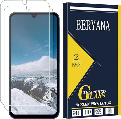 (2 Pack) Designed for Samsung Galaxy S24 Plus Screen Protector Tempered Glass, HD Clear, Anti Scratch, Bubble Free, Case Friendly in Saudi Arabia