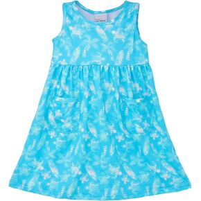 Baby Girls' UPF 50+ Dahlia Sleeveless Dress W/Pockets