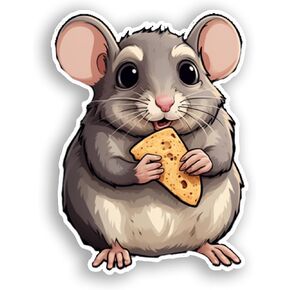 N.m. Stick Mouse Non-Magnetic Wall Decal 3D Stickers, Wall Stickers Decor, Cute Wall Decor, Funny Decal, Kids Wallpaper, Rat Stickers Best Wall, Bathroom Decals, Waterproof Ceiling Decor 3D Wallpaper