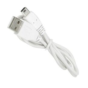 ienza 3Ft USB A to Mini B USB 2.0 Data and Charge Cable for Old Android, PS3, TI-84 Calculator, Gopro Hero 3, Old External Hard Drive, Blue Yeti, Camera & More (White)