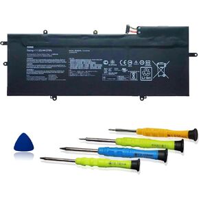 C31N1538 Laptop Battery Compatible with ASUS ZenBook Q324UA UX360UA UX360UA-C4010T UX360UAK Series Notebook 0B200-02080000 11.55V 57Wh 4940mAh