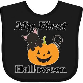 inktastic My First Halloween Baby Bib