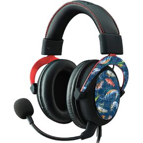 MightySkins Skin Compatible with Kingston HyperX Cloud II Gaming Headset - Saltwater Compass | Protective, Durable, and Unique Vinyl Decal wrap Cover | Easy to Apply, Remove | Made in The USA