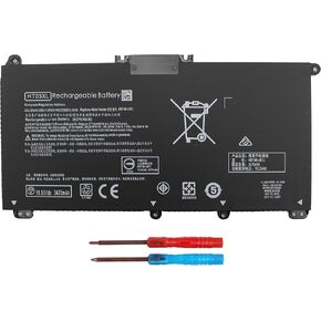 New HT03XL Laptop Battery Compatible with HP Pavilion 14-CE 14-CF 14-cm 14-CK 14-DF 14-MA 15-DA 14Q-CS 15-CS 15-CW 15-DA 15-DB 17-by 17-CA HP 240 245 250 255 G7 340 348 G5[11.55V 41.9Wh]