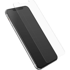 OtterBox Alpha Glass Screen Protector for iPhone 11 Pro Max, Tempered Glass, x2 Scratch Protection, Non-Retail Packaging Clear