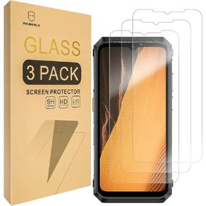 واقي شاشة Mr.Shield [3 عبوات] لهاتف Ulefone Power Armor 19 / Power Armor 19T [زجاج مقسى] [زجاج ياباني بصلابة 9H] واقي شاشة