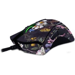MightySkins Skin Compatible with Razer Deathadder Elite - Yellow Marble End | Protective, Durable, and Unique Vinyl Decal wrap Cover | Easy to Apply, Remove, and Change Styles | Made in The USA