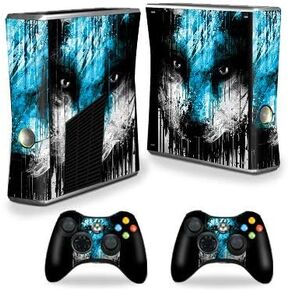MightySkins Skin Compatible with Xbox 360 S Console - Wild Rain | Protective, Durable, and Unique Vinyl Decal wrap Cover | Easy to Apply, Remove, and Change Styles | Made in The USA