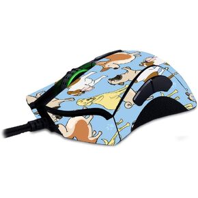 MightySkins Skin Compatible with Razer Deathadder Elite - Puppy Party | Protective, Durable, and Unique Vinyl Decal wrap Cover | Easy to Apply, Remove, and Change Styles | Made in The USA