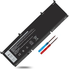 86WH Type 69KF2 Battery for Dell XPS 15 9500 9510 9500 2020 Series Inspiron 7510 7620 Precision 5570 Mobile Workstation, Alienware M15 R3 R4 R5 M17 R3 R4 Series 8FCTC 070N2F M59JH 0M59JH 0P8P1P 0DVG8M